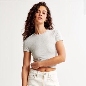 abercrombie essential baby tee